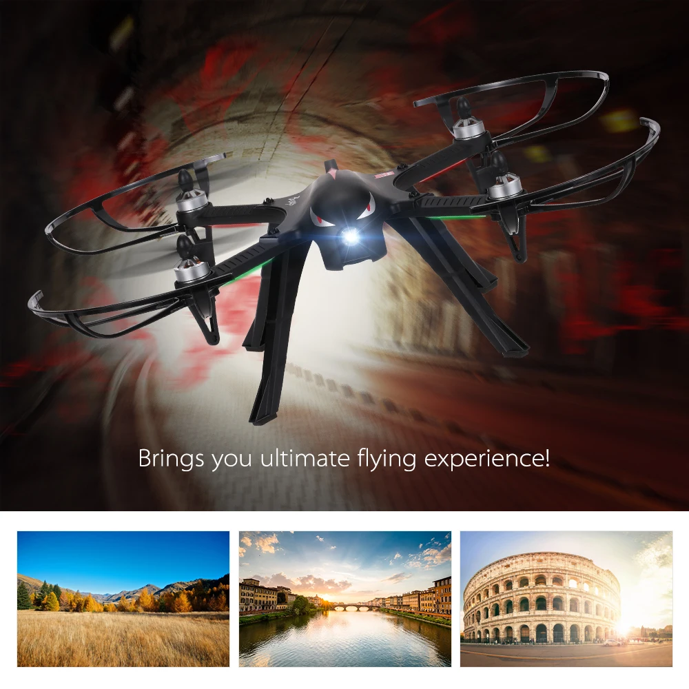 MJX Bugs 3 2.4G 6Axis Gyro Brushless Motor Independent ESC Drone Support for C4000 Gopro 34 XiaoYi Action Camera RC Quad Dron (4)