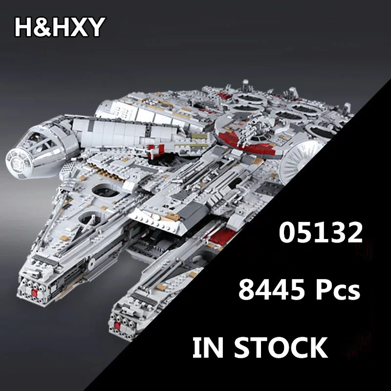 722Pcs 05030 LEPIN Star Wars Vader Tie Advanced VS A Wing Starfighter 75150 Building Blocks Compatible
