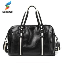 Одежда высшего качества PU баррель Мужская спортивная сумка Фитнес Training сумка Спортивные сумки Duffel Сумка дорожная плечо сумки мужские сумки