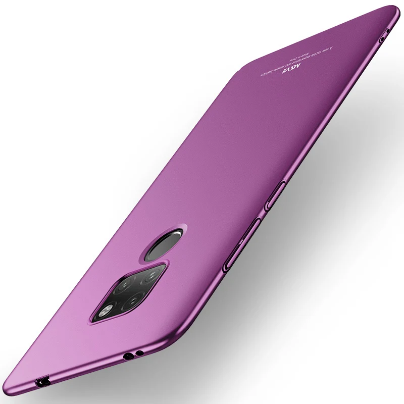 Тонкий матовый чехол MSVII для телефона из поликарбоната huawei Honor 8X 7X 9X Max P20 lite P30 pro 10