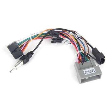 

Dasaita DYX016 Car Radio Audio Wiring Harness Adapter with Radio Antenna Adapter for Honda City Fit 2015 + Aftermarket Install