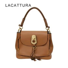 LACATTURA 2017 New Arrival Brand Design font b Women b font Genuine font b Leather b