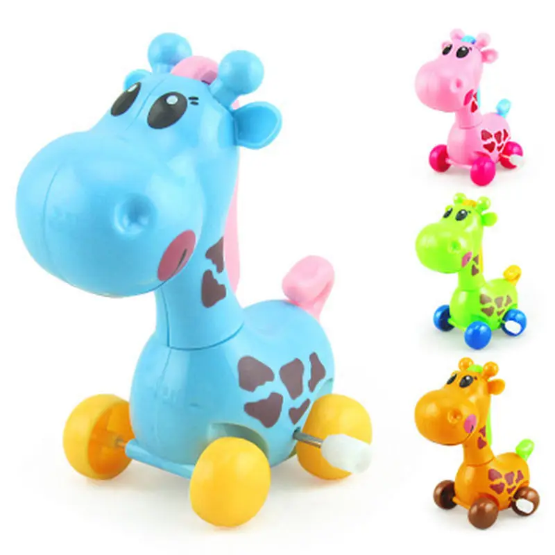 1Pc Creative Educational Clockwork Toy Cartoon Cute  Animal Kids Children Toy Mini Birthday Surprises Gifts Random Color Baby (89)