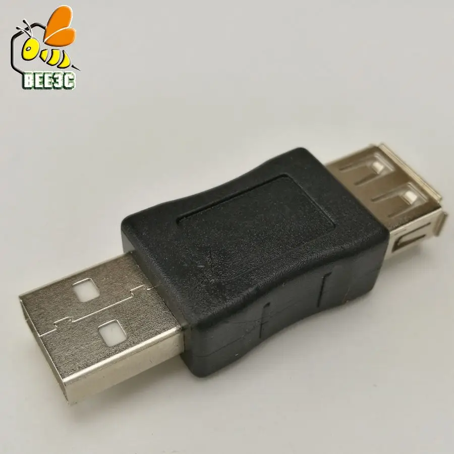 USB 2.0 мужчин и женщин угловой адаптер USB 2.0 разъем для портативных ПК компьютер 90 градусов 5 типа для выберите черный желтый 100 шт