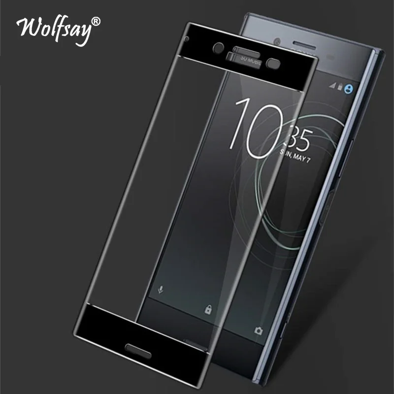 

2PCS Curved Glass For Sony XZ Screen Protector Glass for Sony Xperia XZ Full Cover Tempered Glass sFor Sony Xperia XZ Phone Film