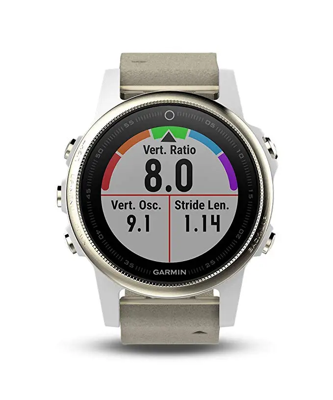 Fenix 5S мужские спортивные GPS водонепроницаемые цифровые наручные часы с шагомером