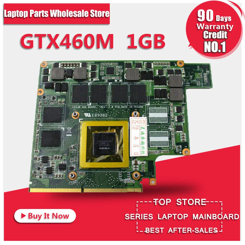 Для ASUS G73JW G53JW G73SW G53SW G53SX VX7 VX7S GTX460M GTX 460 N11E-GS-A1 1 ГБ DDR5 MXMIII VGA Видео Графическая карта