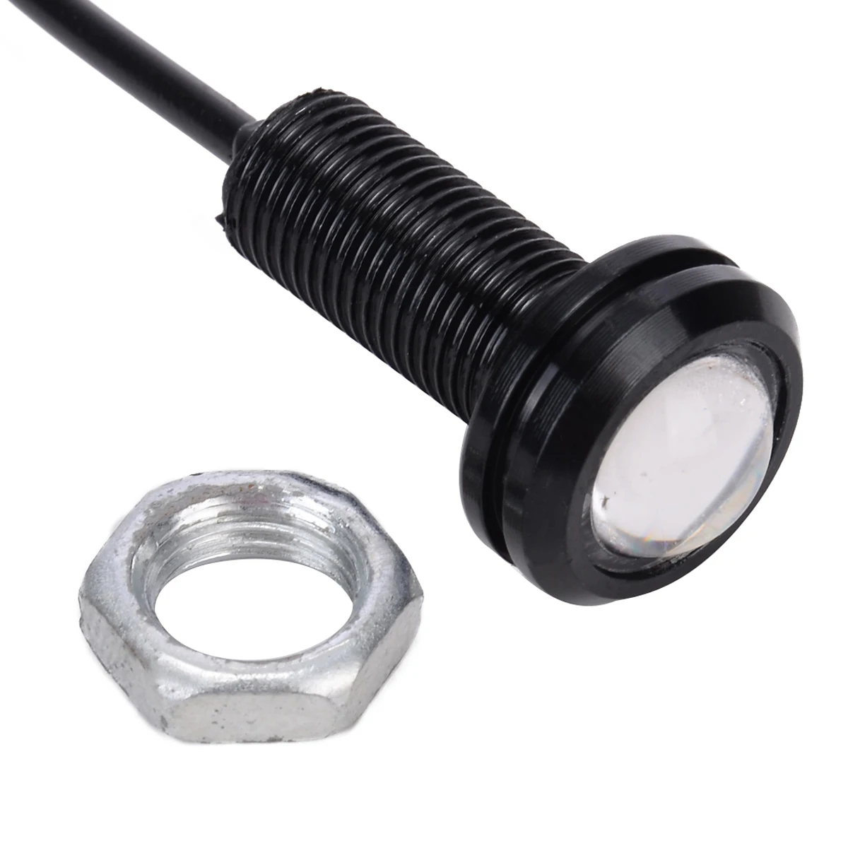 4pcs 12V 10W Blue LED Boat Drain Plug Light Lamp Waterproof Marine Underwater Fish Boat Light Parts Accessories