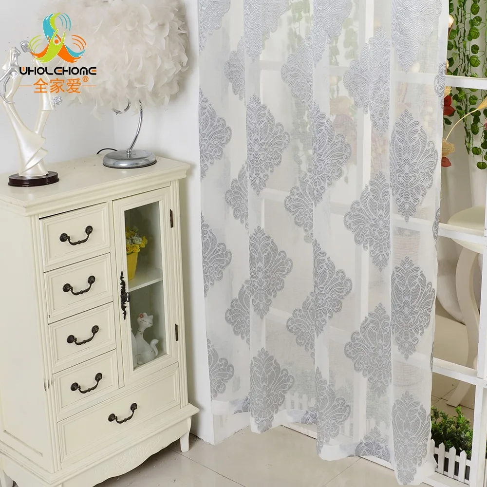 Online kopen wholesale grijs sheer gordijnen uit china grijs sheer ...