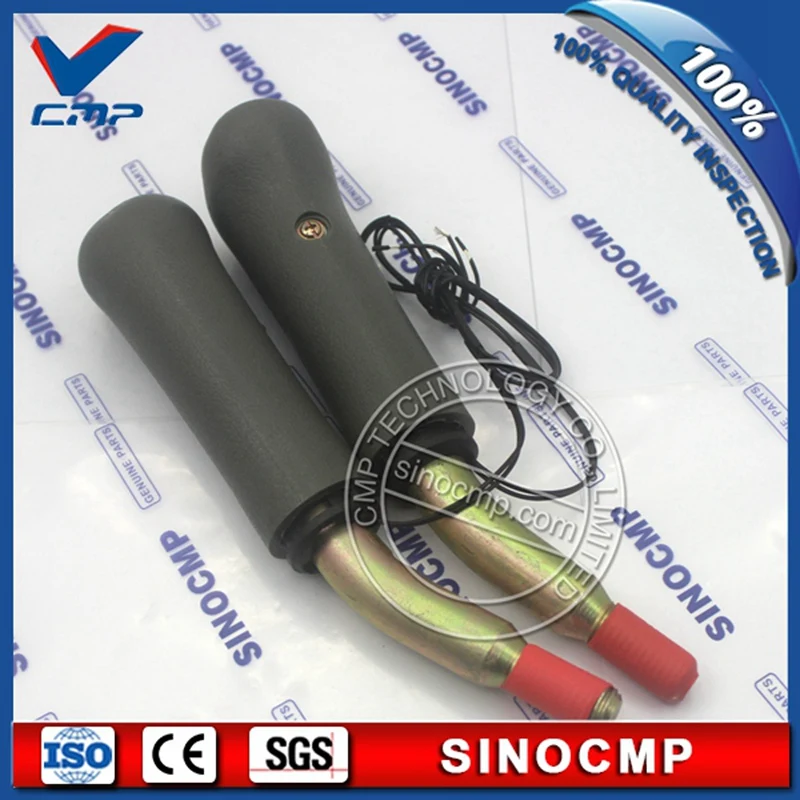 

2 pcs/pair operator handle YN03M01040P1 YN03M01039P1, travel control lever for Kobelco SK200-6 SK200-6e excavator