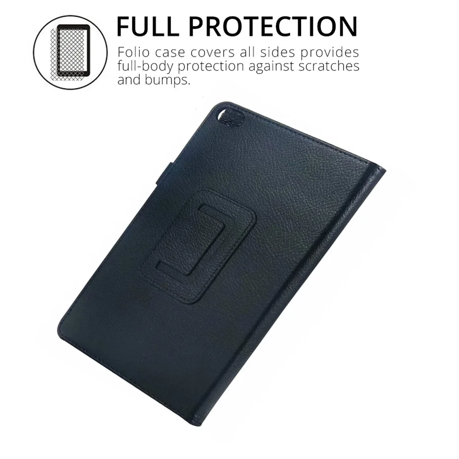 Чехол из искусственной кожи с зернистой фактурой для Lenovo Tab E8 2018 чехол подставка