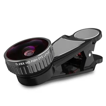 

Clearance Cell Phone Camera Lens HD fisheye lens 8mm mobile phone lens 210 degree fisheye mobile phone external lens