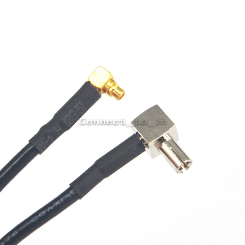 100 шт. доставку службой DHL USB модемный кабель TS9 мужской штекер ra MMCX угловой разъем