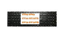Laptop Keyboard For MSI GT63 GP63 GV62 GF72VR GV72 GV72VR United States US New and Original Laptop Keyboard For MSI GT63 GP63 GV62 GF72VR GV72 GV72VR United States US New and Original