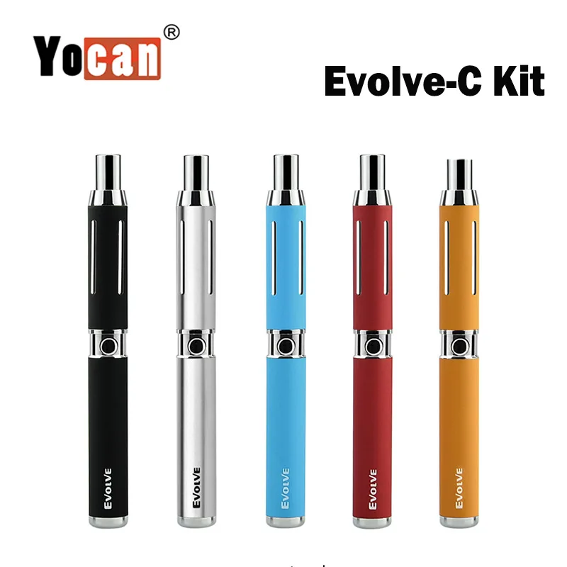 Yocan Evolve-C Набор для электронной сигареты воск кварцевая спираль ручка 650 мАч