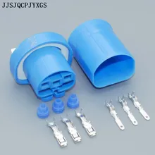 Jjsjqcpjyxgs 500 компл./лот 9007 9004 HB5 розетки для фары, 9004 Мужской Женский Разъем Противотуманные фары модифицированные работы Применение адаптеры для сим-карт