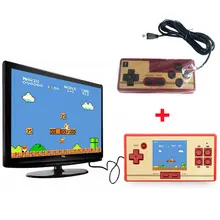 Классический ретро портативный игровой плеер детская игровая консоль встроенный 472 игр+ 128 в карты Поддержка 2nd игровой контроллер