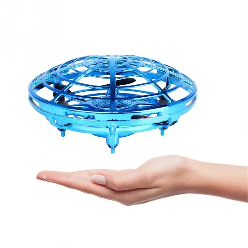 

Anti-collision Hand UFO Ball Flying Aircraft RC Toys Led Gift Suspension Mini Induction Drone For Children Boys