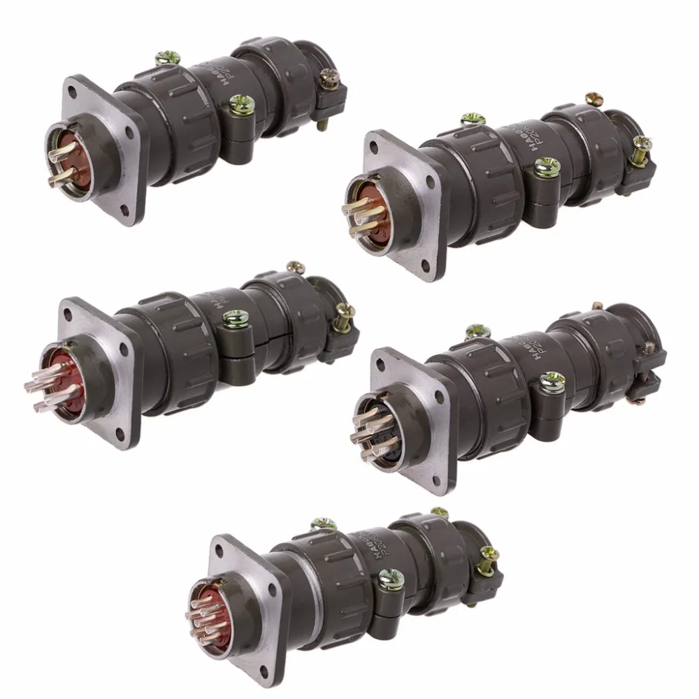 

1 Set P20 Series Socket 2/3/4/5/7Pin Diameter 20MM Aviation Plug Round Connector