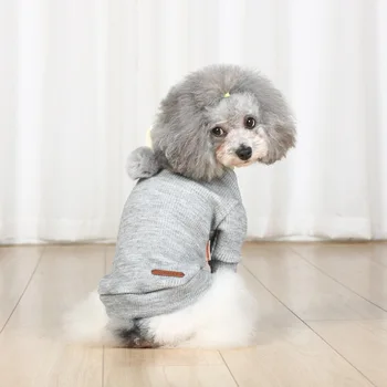 

Cute Cat Pet Dog knitted crochet clothes Sweater small Dogs puppy Sweatshirts Clothing for pet spring dog jacket coat hoodie