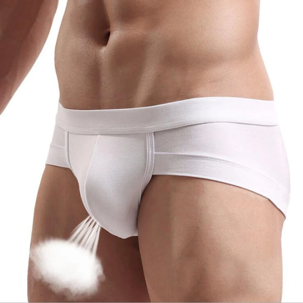 

MASCUBE Men Briefs Underwear Men's Sexy Breathable Brief Underwear Modal Male Comfortable Solid Underpants