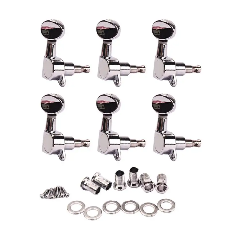 1 Набор Тюнинг Peg 6R Metal GC206E тюнинг ключ машина головка гитарные части для бас