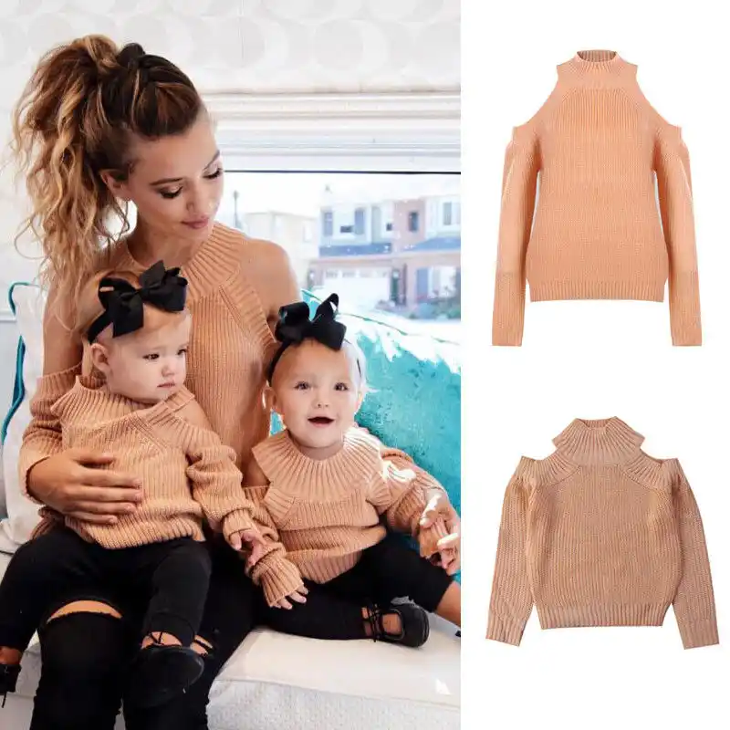 matching mom and baby sweaters