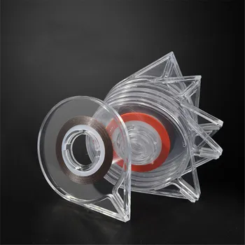 

Nail Stripe Box 6 Pieces Striping Tape Line Nails Tape Roll for Coil Nails Art Tape Roller Storage Dispensers Manicure Tools