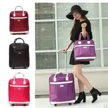 Женские дорожные сумки на колесиках, дорожные сумки на колесиках, наборы сумок для путешествий, нейлоновая сумка, большая вместительность, багаж на колесиках, чемоданы, сумки