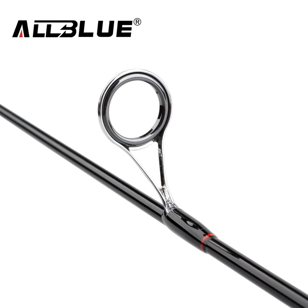 ALLBLUE Viking Spinning Rod UL/L 2 Tips 1.68m Ultralight 1/32-1/4oz 2-8LB Carbon Soft Fishing Rod pesca peche Fishing Tackle