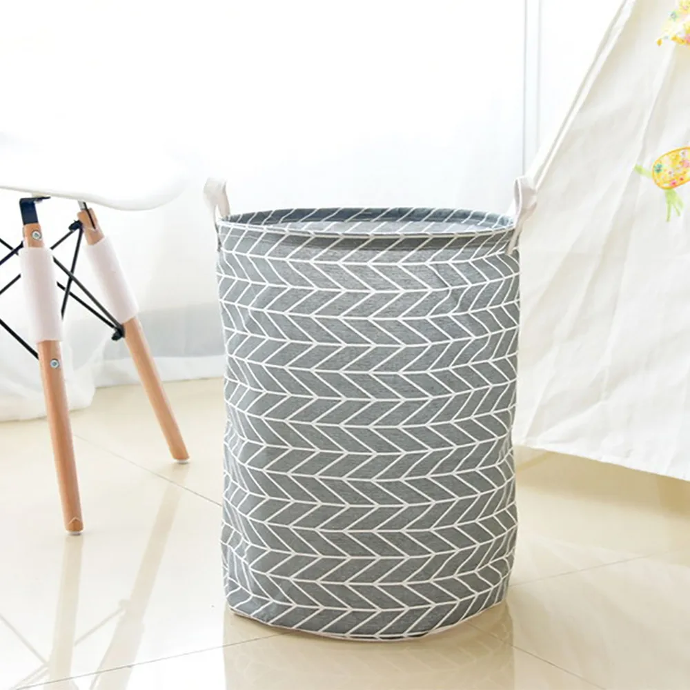 Foldable Bathroom Dirty Clothes Laundry Storage Buckets Box Bagin