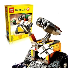 2016 Lepin 16003 Idea Robot WALL E Building Blocks Minifigures Bricks Blocks Toys for Children WALL-E Birthday Gifts