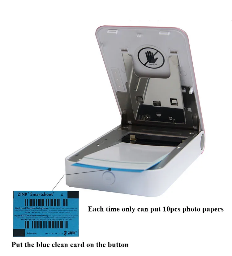 Pocket Color Photo Printer Paper for PD251 PD261 PD239 Mini Portable Bluetooth Android IOS Mobile Phone Photo Printers 6