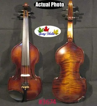 

Baroque style SONG Brand 5 strings concert 4/4 violin #3674