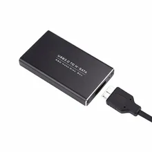 USB 3.0 to MSATA SSD Solid State Disk Box HDD Hard Disk Drive Adapter Converter Case External Disc Storage M-SATA SSD Tools UASP