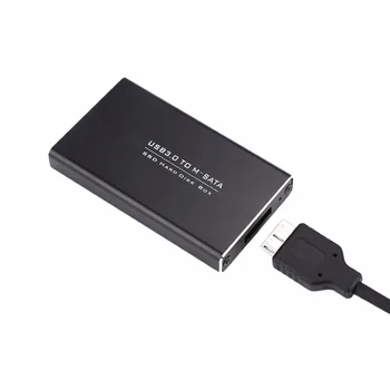 

USB 3.0 to MSATA SSD Solid State Disk Box HDD Hard Disk Drive Adapter Converter Case External Disc Storage M-SATA SSD Tools UASP