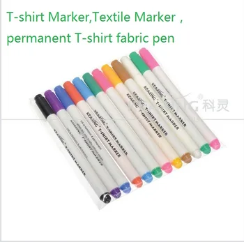 

14 colors/set Fabric and T-shirt Liner Textile DIY Markers Cloth painting pen watercolor pen,Textile Marker permanent fabric pen