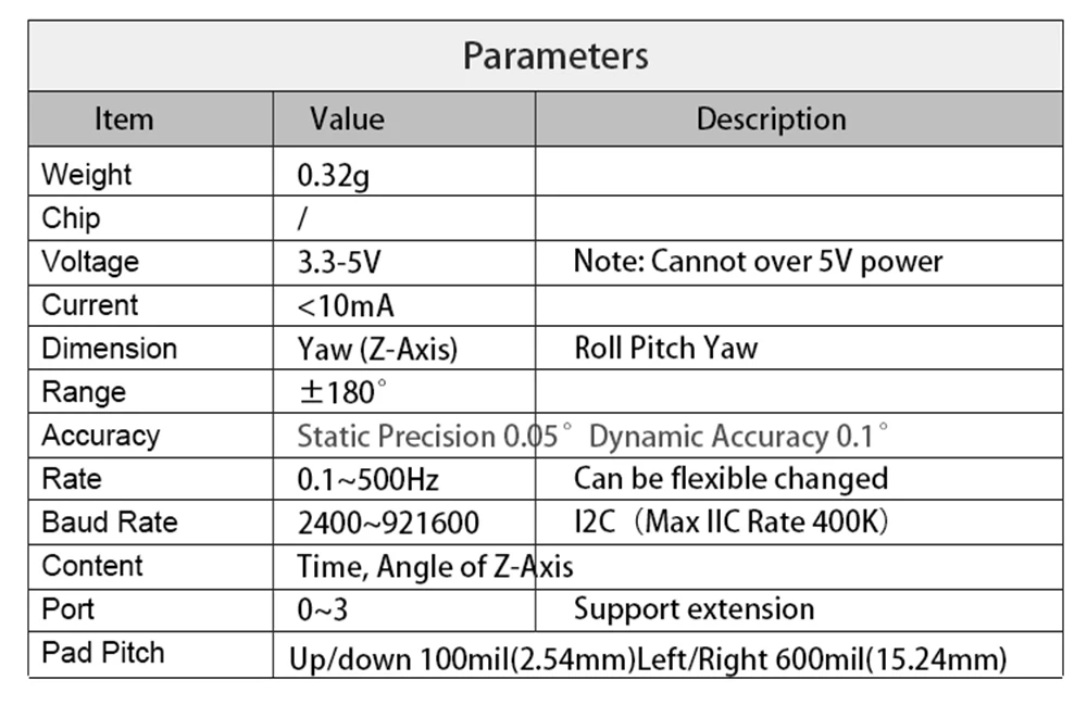 GYRO ACCLERATION ANGLE SENSOR AHRS INCLINOMETER TILT SWITCH ACCLEROMETER MAGNETOMETER ELECTRONIC COMPASS 3