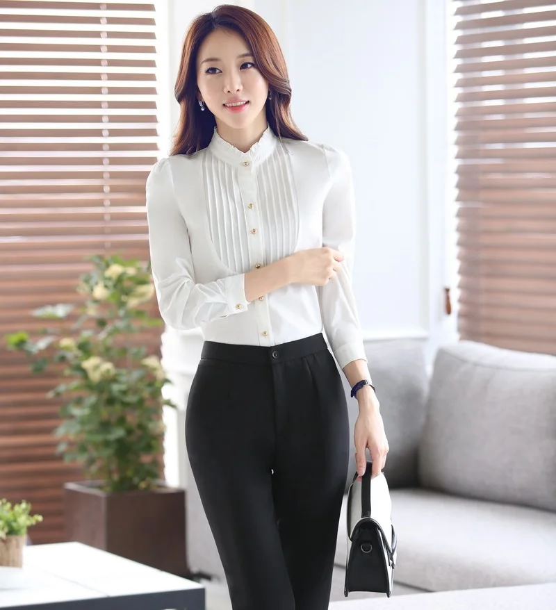 Formal OL Styles Female Pantsuits With 