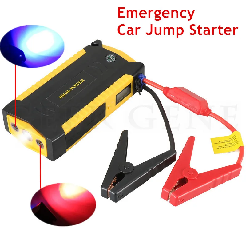 Multi-Function 16000mAh Car Jump Starter Portable 12V Petrol Diesel Starting Device Power Bank Charger For Car Battery Booster