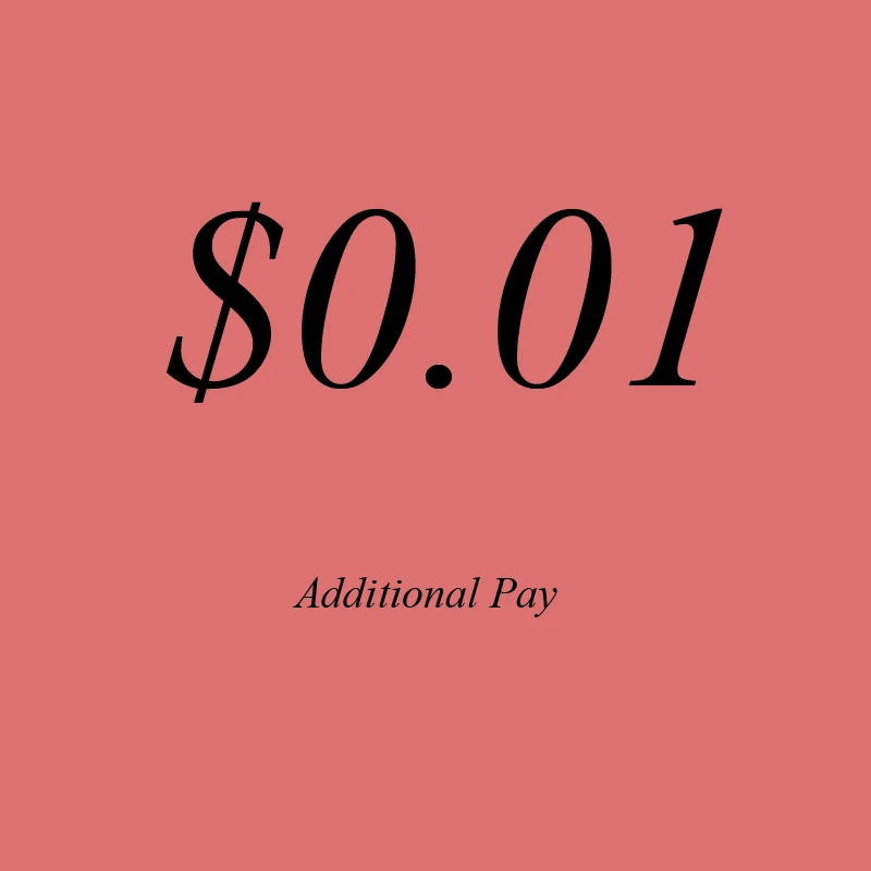 

Nandudu $0.01 Additional Pay fee on Economy Shipping DO NOT BUY