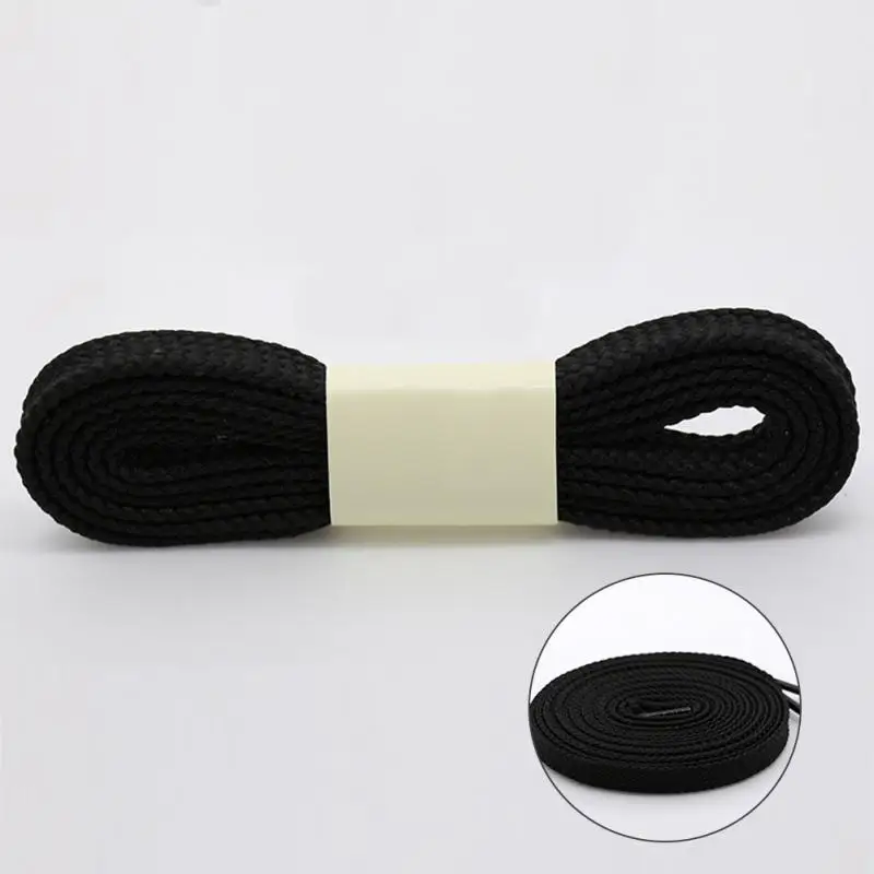 100cm High Quality Polyester Fashion Sports Casual Shoe Lace Wide Shoelaces All Shoe Types Trainer Boot Shoes Tools