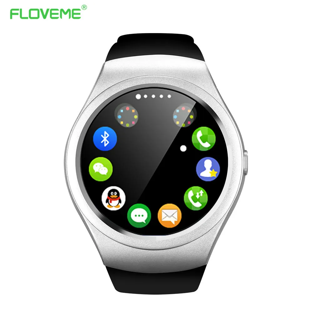 FLOVEME Bluetooth Smart WatchAndroid iOS Wearable Devices font b SmartWatch b font Fitness Tracker Wearable Devices