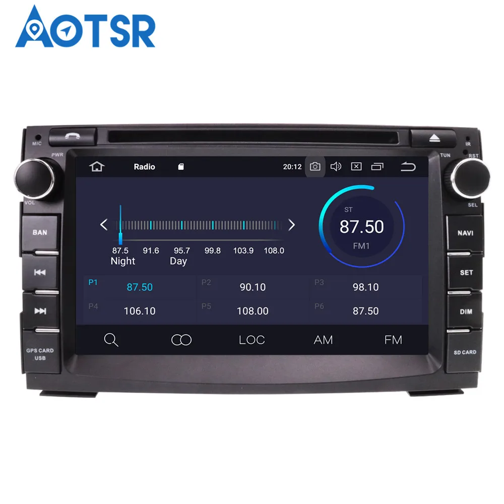 Sale 7" IPS Android 9.0 Auto Radio GPS For Kia Ceed 2009 2010 2011 2012 Car DVD Stereo FM Navigation Audio Video Free Backup Camera 11