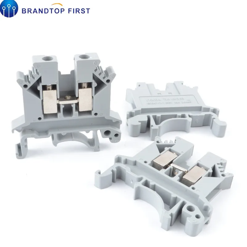 

Din Rail UK-2.5B Instead of PHOENIX CONTACT Wire 10Pcs Terminals Universal Class Connector Screw Terminal Block UK2.5B