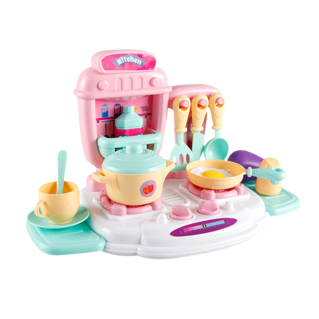 

Children Play & Pretend Toy Simulation Mini Kitchen Cookware Playsets