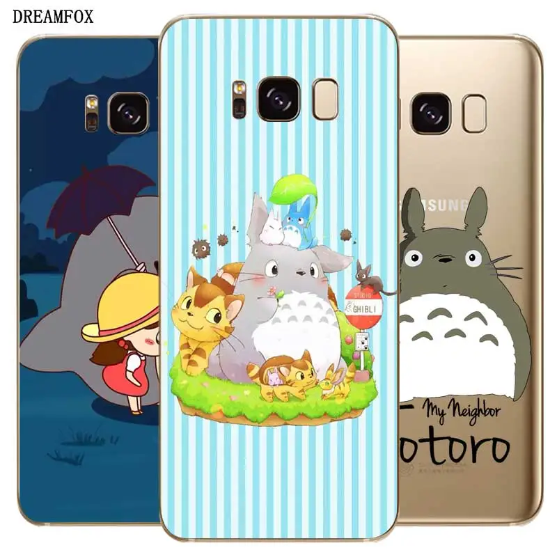 N449 Тоторо Smart мягкий чехол для samsung Galaxy A2 Core A6 A7 A8 A9 A10 A30 A40 A50 A60 A70 A8S A9S A20E плюс |