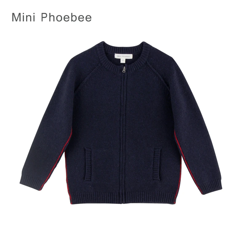 2,8 years wool sweaters coat kids designer brand phoebee Cotton wool children\u0027s sweater children