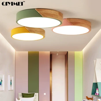 

ultra-thin LED ceiling lighting wood ceiling lamps for the living room bedroom dinging room 90-260v modern ceiling lamp high 5cm