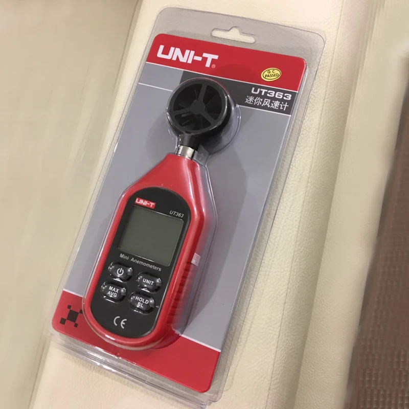 UNI T измерители скорости ветра UT363 UT363BT UT363S карманные анемометры цифровые